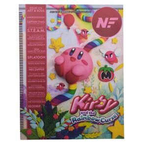 Nintendo Force NF Magazine Jan/Feb 2015 Issue 13 Kirby Rainbow Curse Splatoon